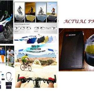 RIVBOS 801 Polarized Sports Sunglasses Sun Glasses